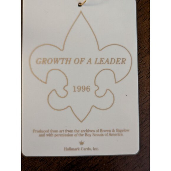 Boy Scouts Of America Growth Of A Leader Norman Rockwell Ceramic Keepsake - Picture 5 of 5